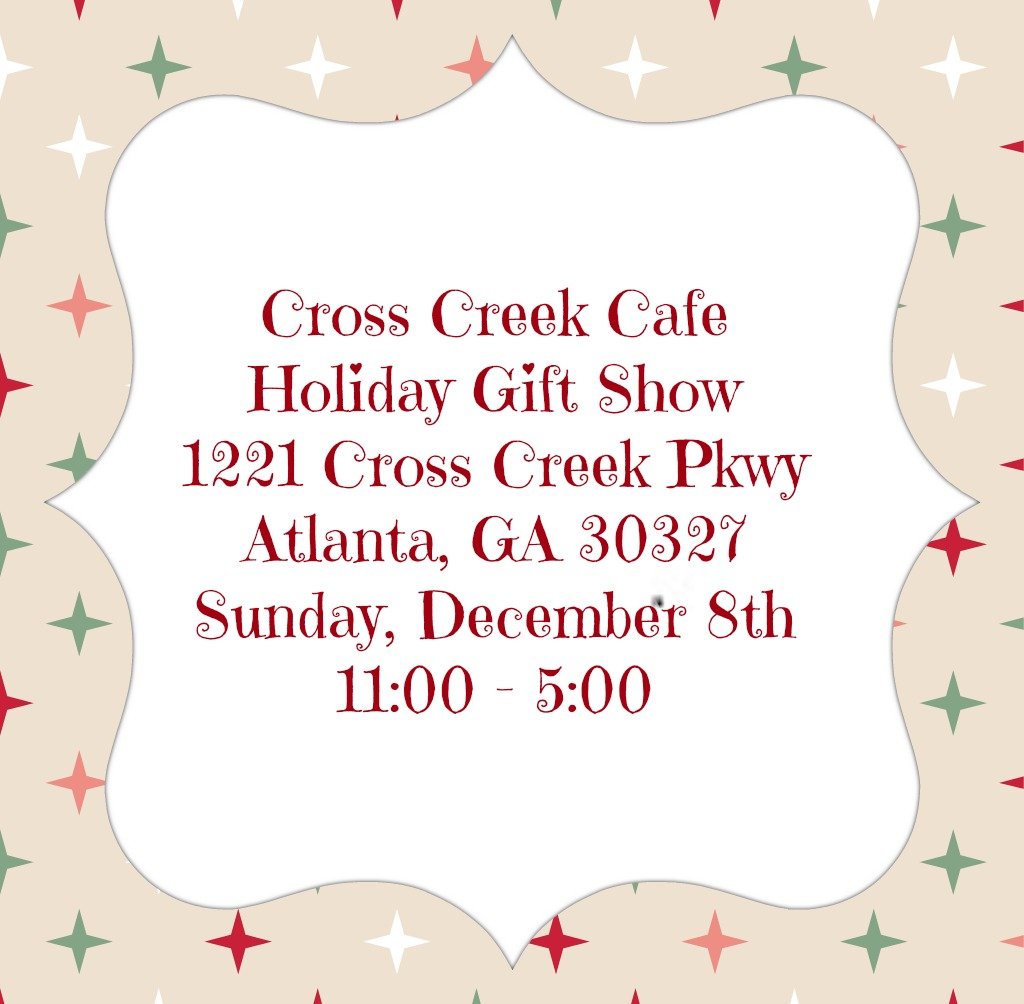 Cross Creek Cafe Gift Show
