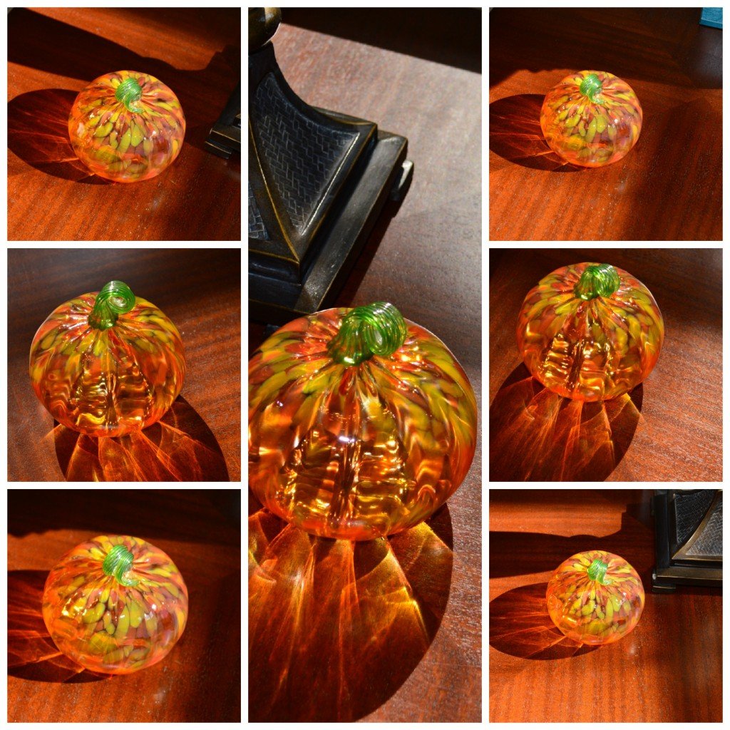 Pumpkins - glass