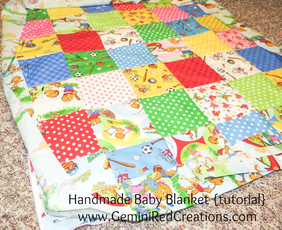 Handmade Baby Blanket tutorial (27)