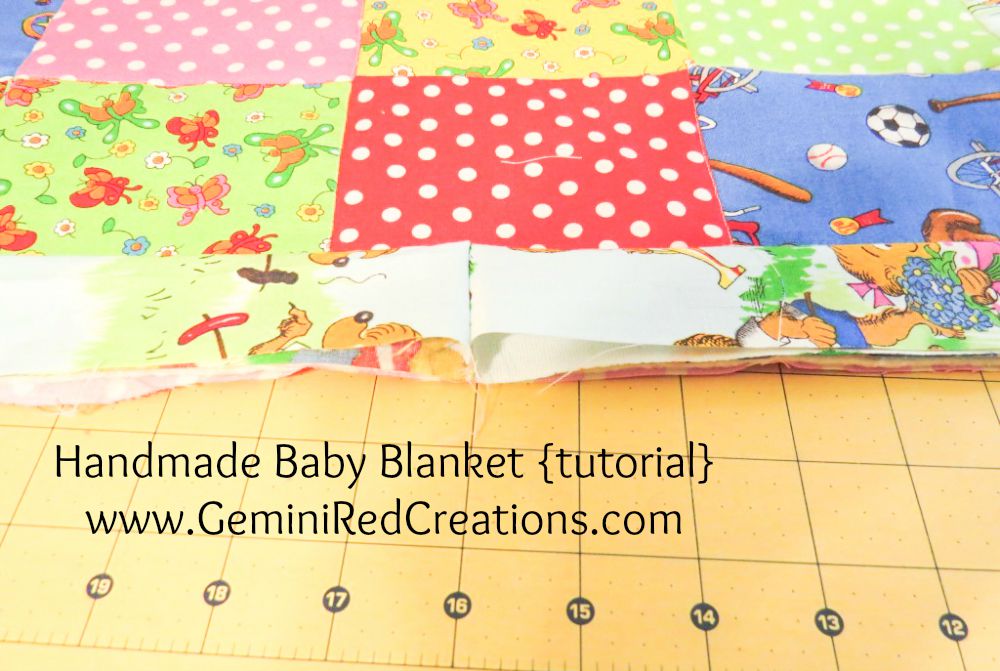 Handmade Baby Blanket tutorial (36)