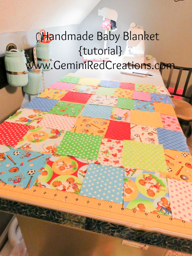 Handmade Baby Blanket tutorial (4)
