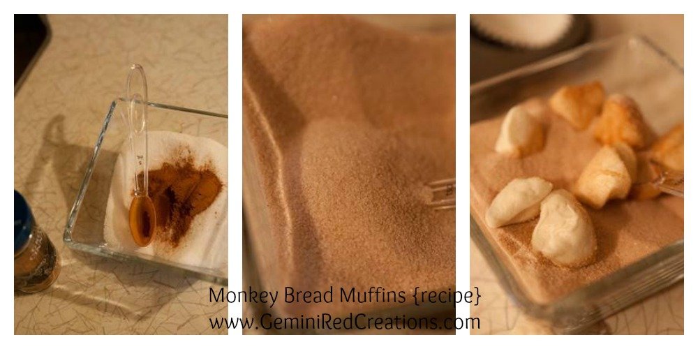 Monkey Bread Muffins step 1