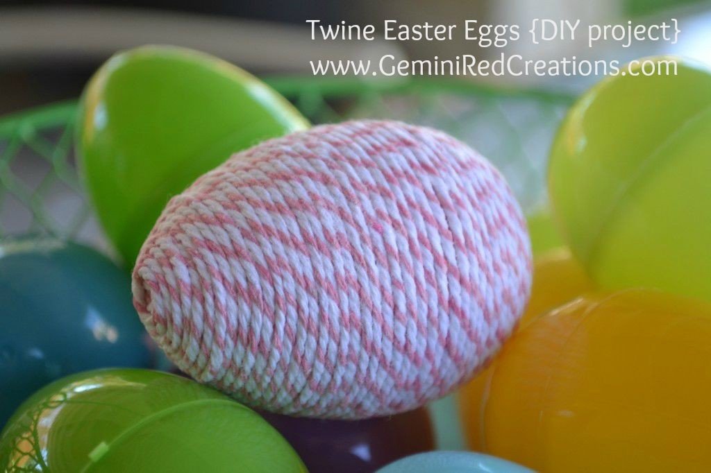 Twine Easter Eggs (5)