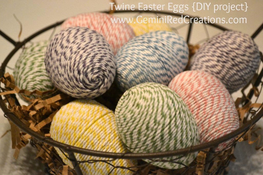 Twine Easter Eggs (7)