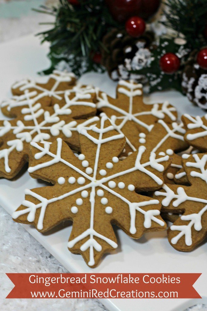 Gingerbread Snowflake Cookies (2)