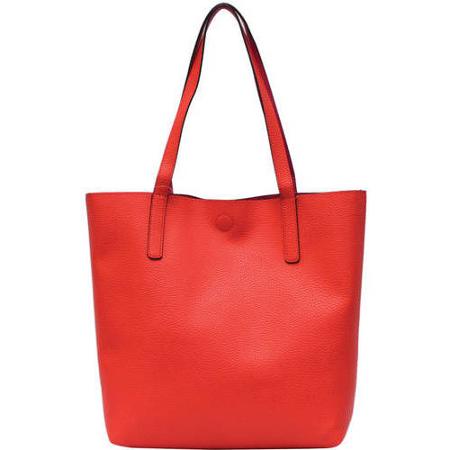 Faux Leather Tote Bag {monogrammed} - GeminiRed Creations