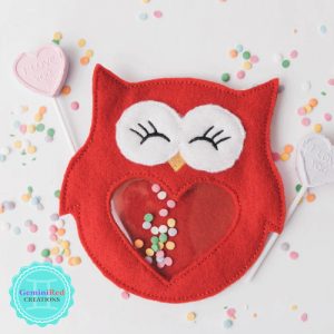 Owl Candy Holder