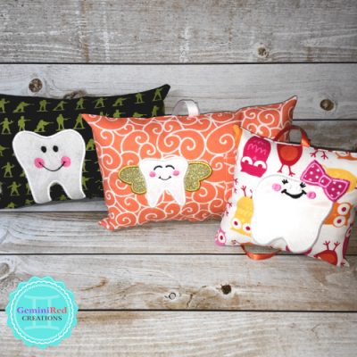 Tooth Fairy Pillows {Custom & Personalized}