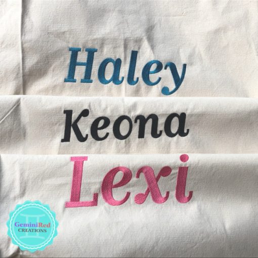 Personalized Natural Canvas Laundry Bag