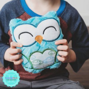 Owl Heart Softie – Boy