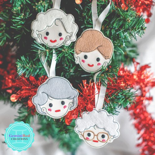 Golden Girls Personalized Christmas Ornament