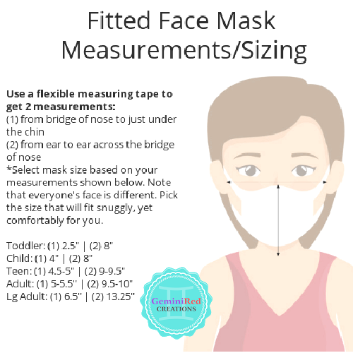 Fabric Contoured Face Mask