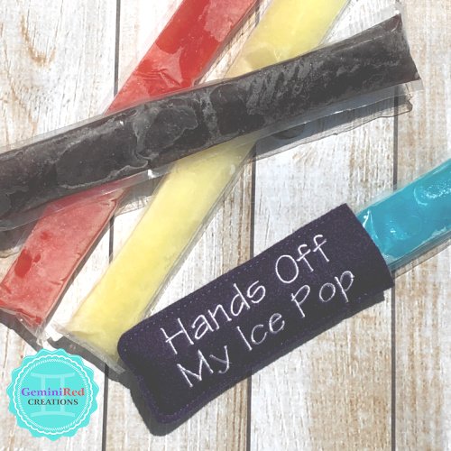 Hands Off My Ice Pop Popsicle Holder