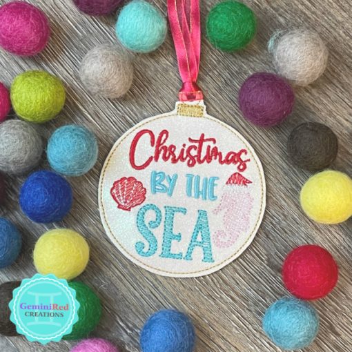 Christmas by the Sea Ornament