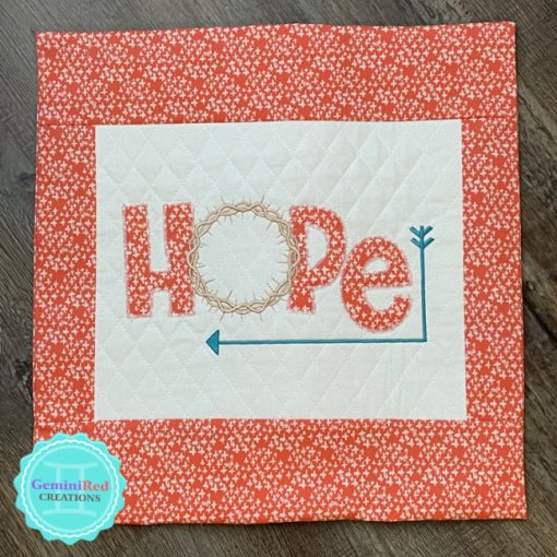Hope Pillow Cover {Ready to Ship}